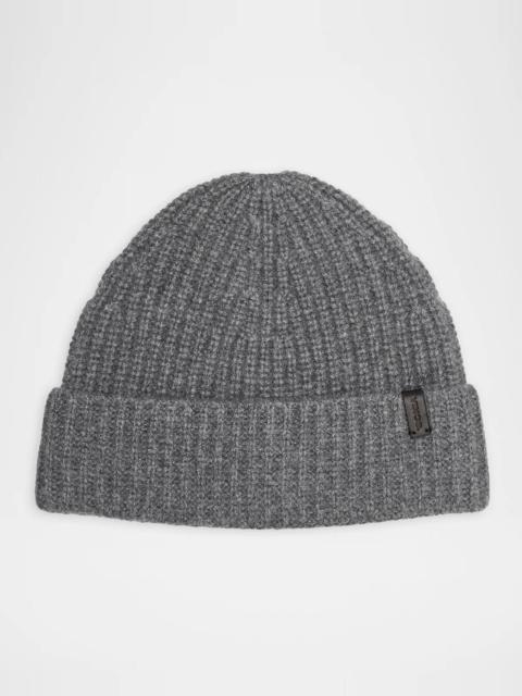 Vince Shaker Stitch Knit Cashmere Beanie