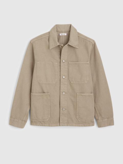 Madewell Garment-Dyed Chore Jacket in Denim