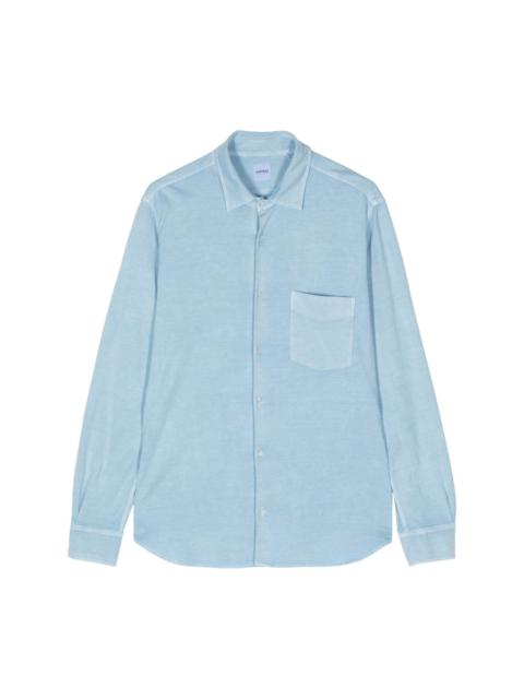 long-sleeve cotton shirt