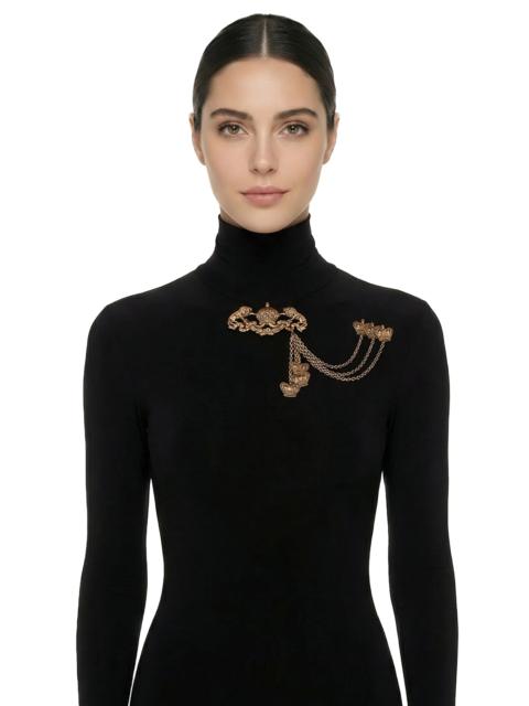 NORMA KAMALI REGAL BROOCH