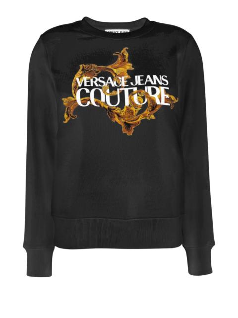 VERSACE JEANS COUTURE logo-print sweatshirt