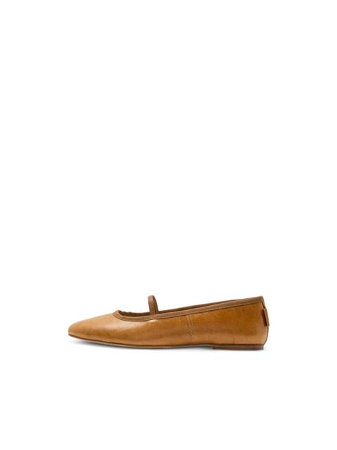 A.P.C. Swan ballet flats