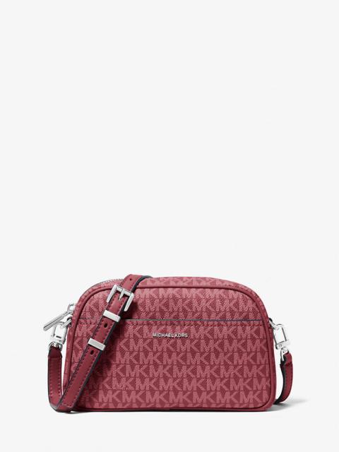 MICHAEL KORS Jet Set Small Signature Logo Camera Crossbody Bag