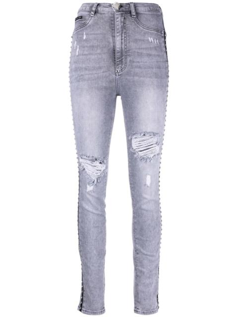 PHILIPP PLEIN high waist jeggings
