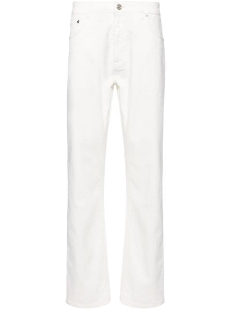 Etro paisley-jacquard straight-leg jeans