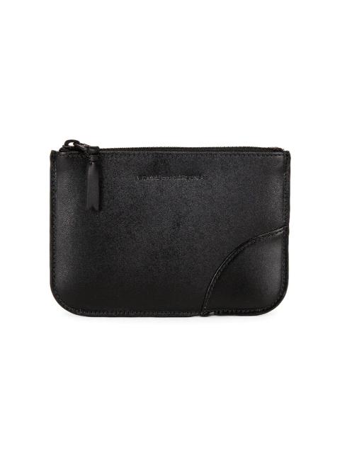Comme Des Garçons Very Black Leather Zip Wallet