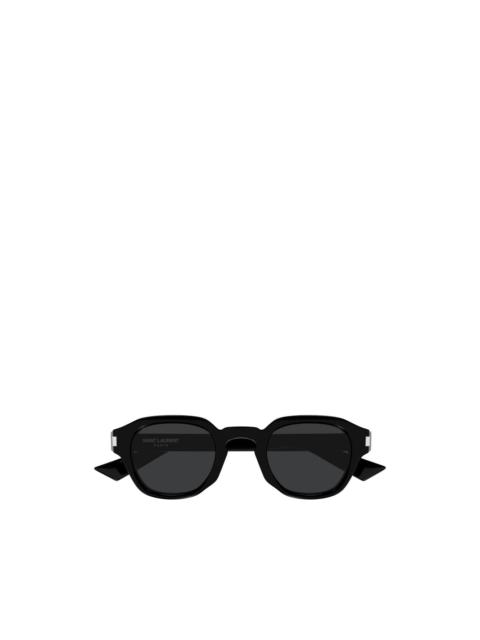 SAINT LAURENT geometric-frame glasses