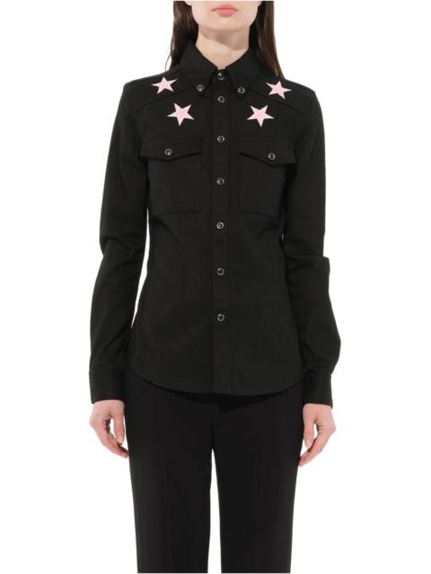 Givenchy Long Sleeve Shirt in Black
