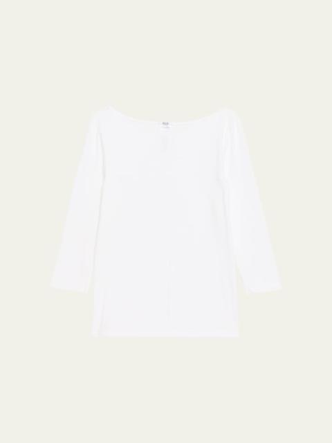 Wolford Cordoba Boatneck Stretch Cotton Top