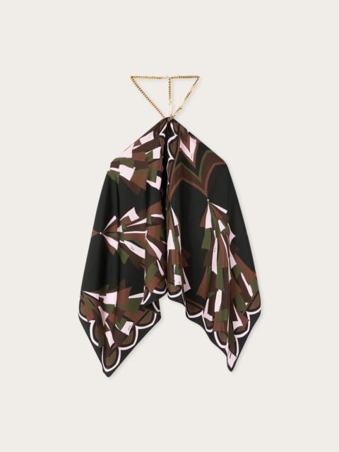 PUCCI BAIADERA PRINT CHAIN TOP