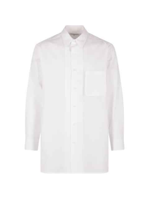 Yohji Yamamoto chest-pocket shirt