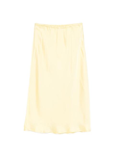 Jil Sander elasticated-waist midi skirt
