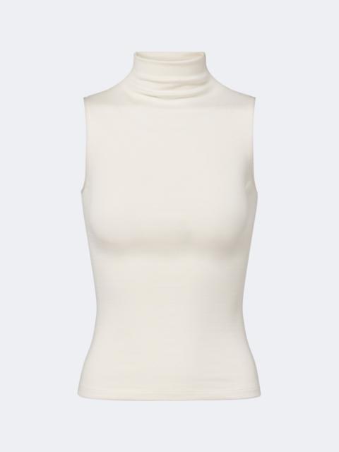 Ralph Lauren Naomie silk-blend turtleneck top