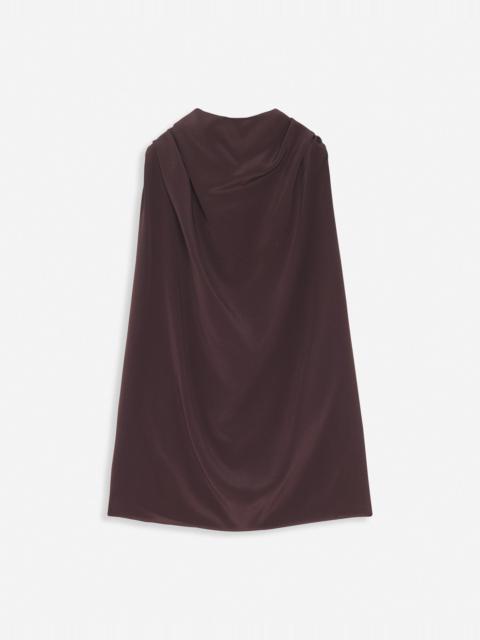 Lanvin SLEEVELESS DRAPED TOP