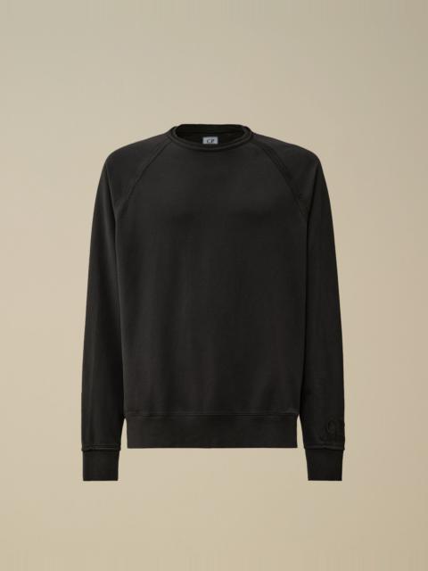 C.P. Company Light Fleece Logo Crew Neck Sweatshirt