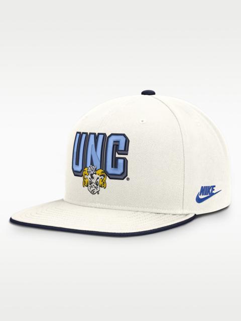 Nike North Carolina Legacy Letter & Mascot Pro Men's Nike Dri-FIT College Adjustable Hat