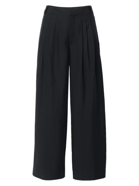 rag & bone Women's Chappell Pleated Pants - Black