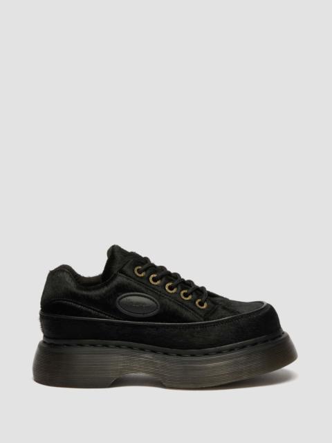 Dr. Martens Buzz 5-Eye Hair On Leather Shoes