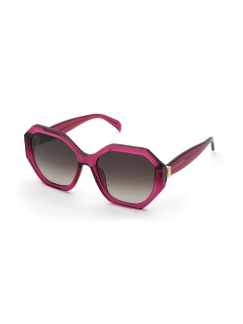 TOUS Pink Sunglasses TOUS Hexagon Icon