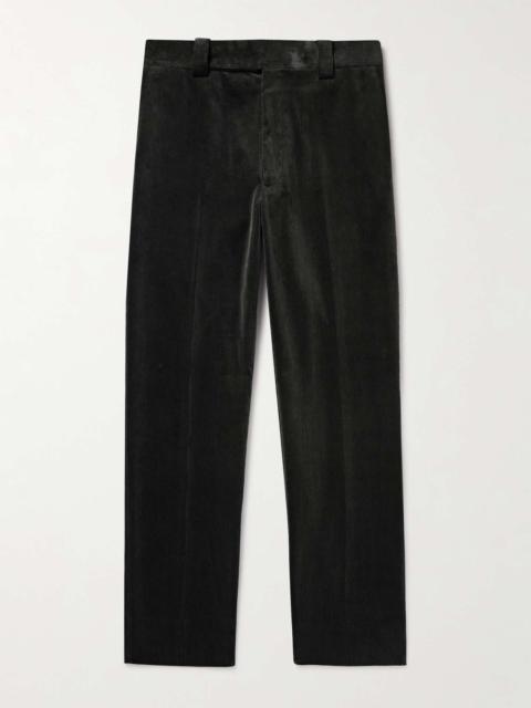 KAPTAIN SUNSHINE D Slacks Straight-Leg Suvin Cotton-Corduroy Trousers