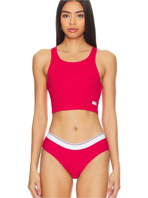 Alexander Wang CROPPED-TANKTOP MIT RACERBACK