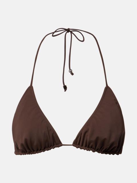 JACQUEMUS Triangle bikini top