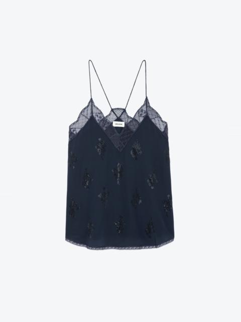 Christy Diamanté Silk Camisole