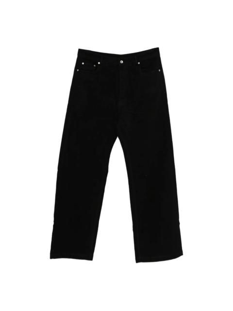 Rick Owens DRKSHDW WOVEN PANTS - GETH JEANS BLACK