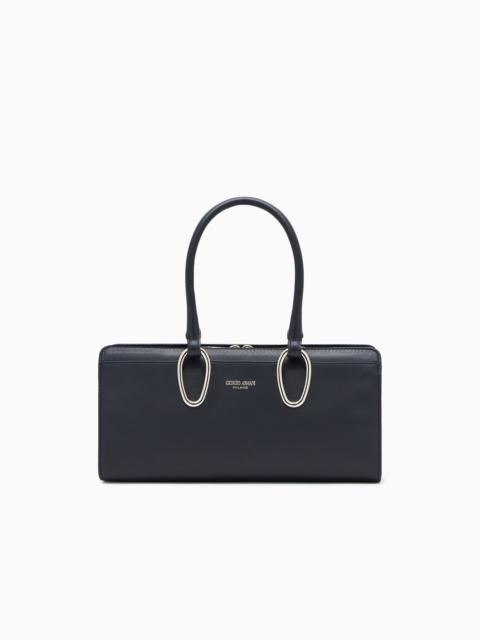 GIORGIO ARMANI LEATHER BAULETTO BAG