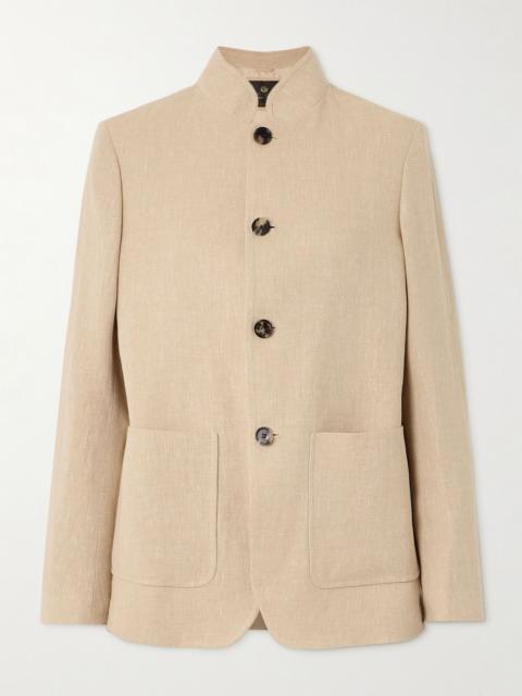 Loro Piana Spagna flax jacket Beige