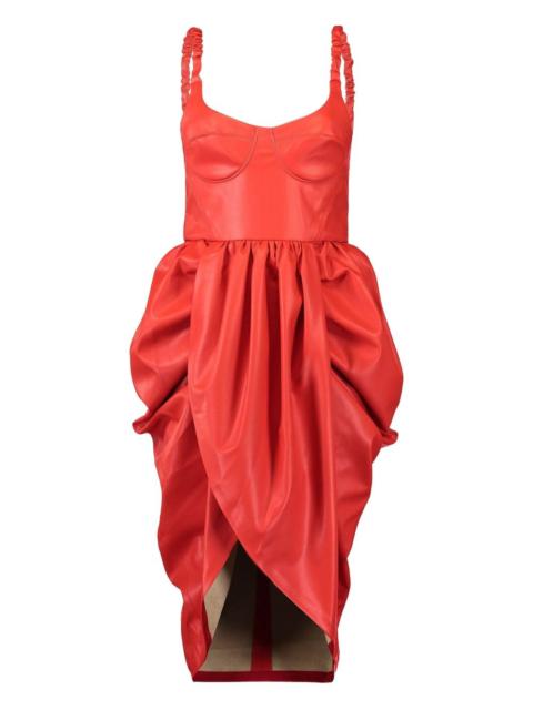 Stella McCartney bustier ruched mini dress