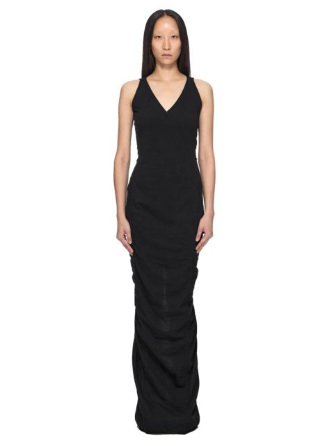 Rick Owens DRKSHDW V NECK COLUMN DRESS