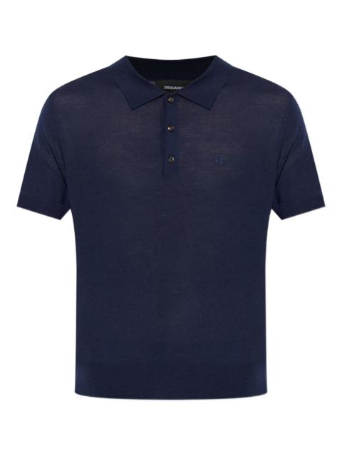 DSQUARED2 buttoned polo shirt