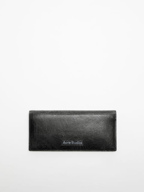 Acne Studios Continental wallet - Black