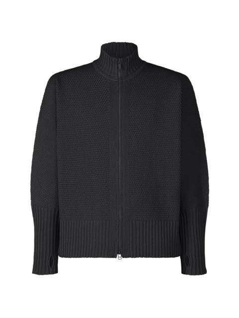 ISSEY MIYAKE RUSTIC KNIT JACKET