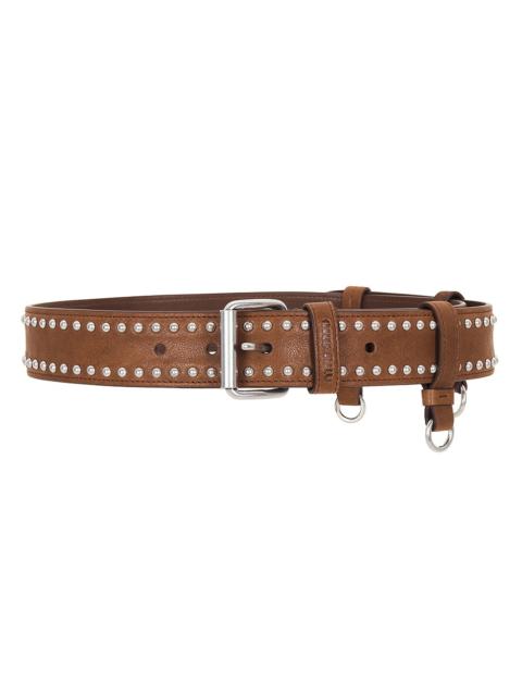 Miu Miu Nappa Aviator Borchie Belt