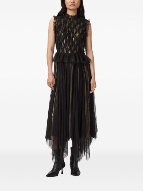 ALLSAINTS Lola ruffled tiered dress