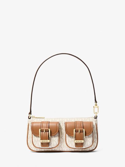 MICHAEL KORS Zoe Small Signature Logo Pochette