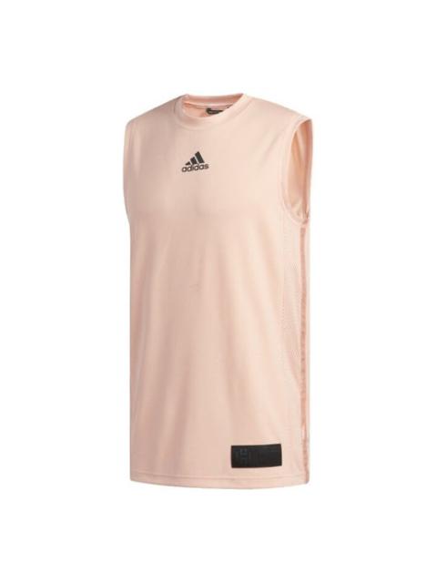 adidas adidas Harden Swagger Breathable Sports Basketball Vest Pink ED5031