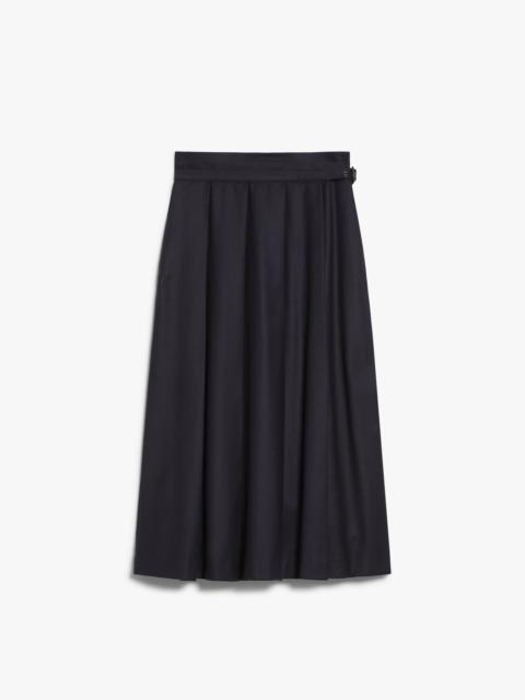 WEEKEND Max Mara PALK Wool pleated skirt