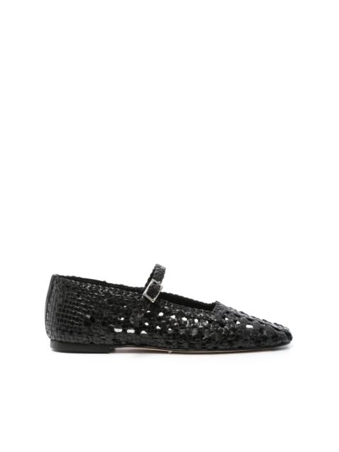 MIISTA Yeida leather ballerina shoes