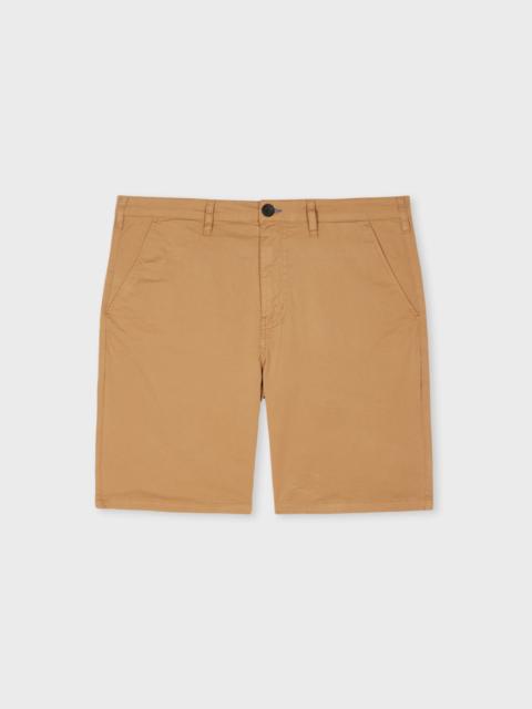 Paul Smith Tan Organic Cotton-Stretch Shorts