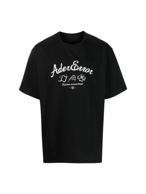 ADER error embroidered-logo crew-neck T-shirt