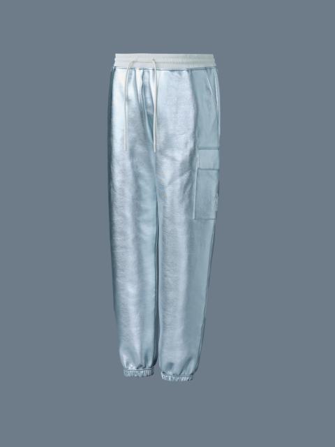 MARVIN-M Metallic double face jersey sweatpants