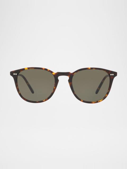 Oliver Peoples Men's Forman L.A. Tortoiseshell Sunglasses