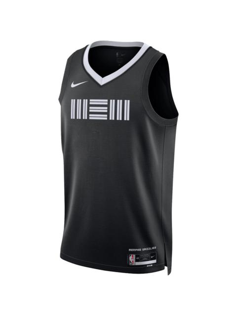 Nike NBA Memphis Grizzlies City 2023/24 Swingman Jersey "Black" DX8537 010