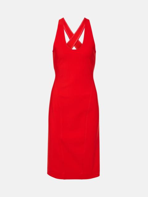 Alaïa Open-back midi dress