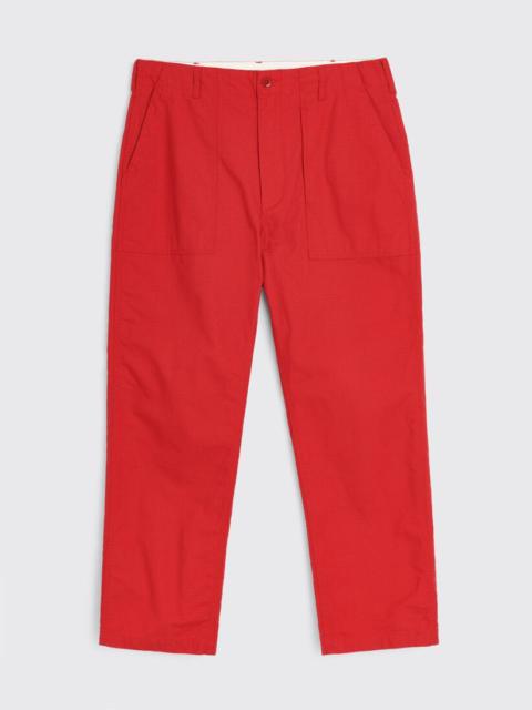 Engineered Garments ENGINEERED GARMENTS FATIGUE PANT RED COTTON RIPSTOP