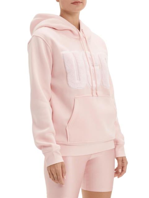 UGG Women's Fuzzy Logo Hoodie - Lotus Blossom