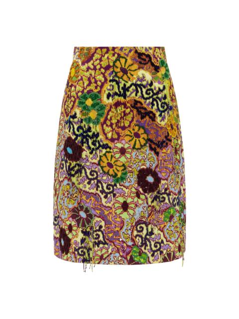 ALÉMAIS Joanna Embellished Skirt